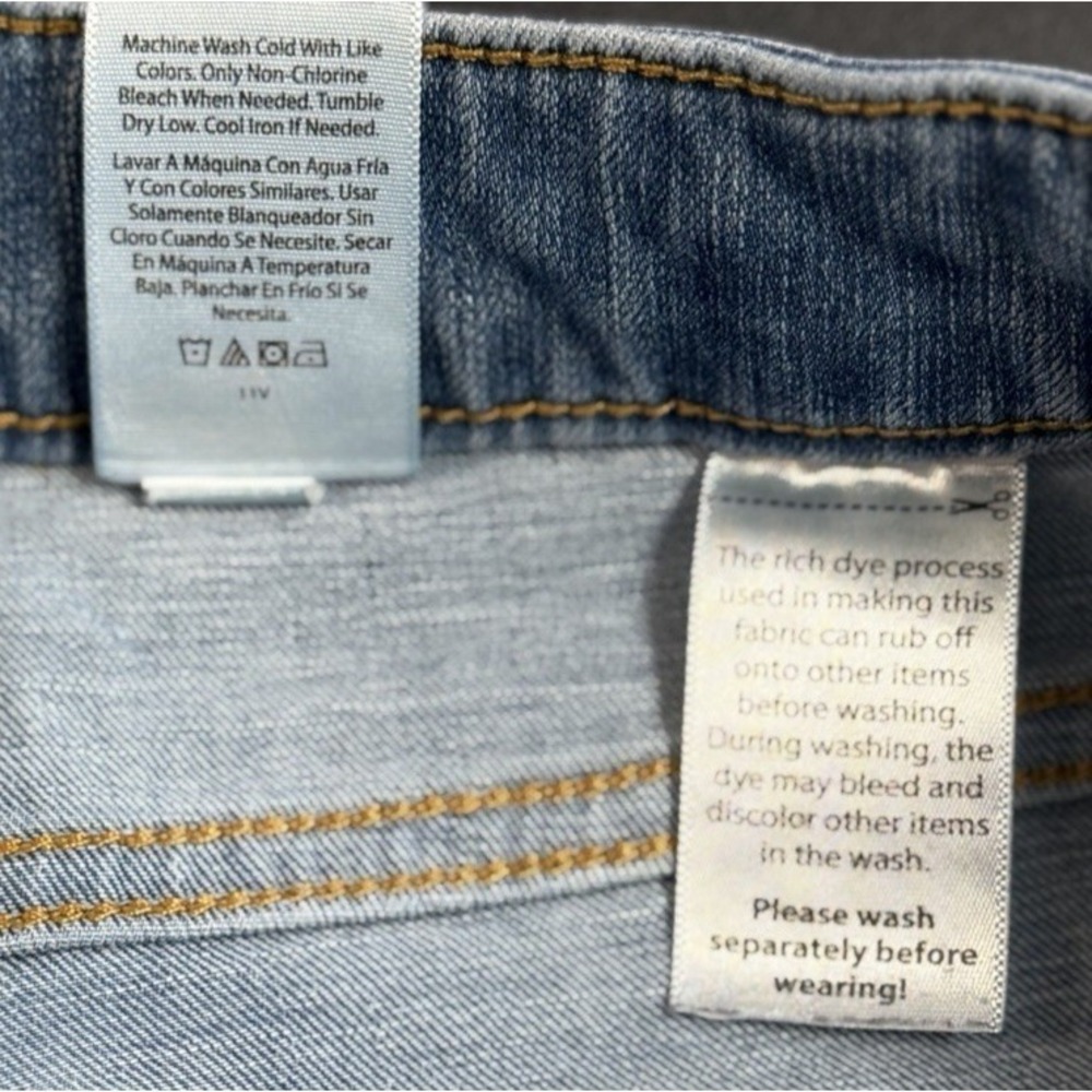 Time & Tru High Rise Stretch Skinny Denim Jeans Women's‎ Size 12P - Picture 8 of 13